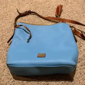 Beautiful Sky Blue Dooney and Bourke